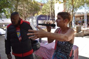 Márcia Caldas, idealizadora do Café com Escuta / Foto: Camila Araujo

