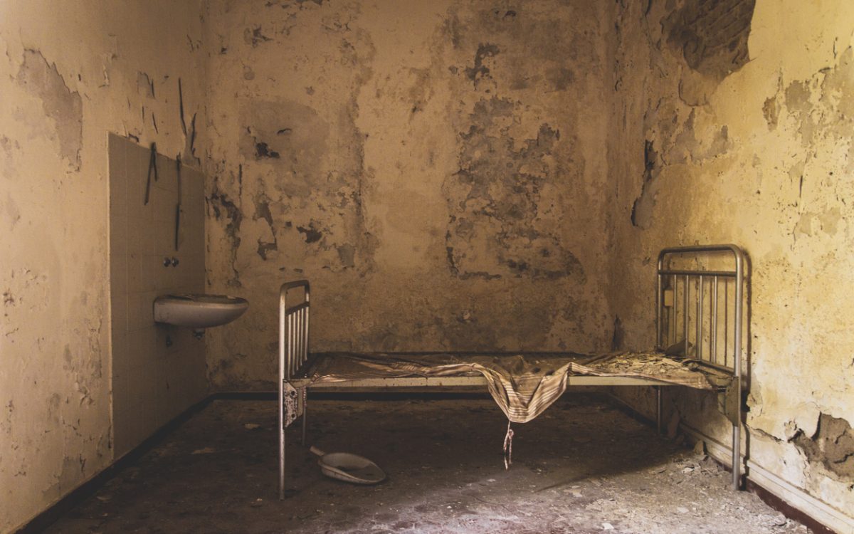 Former hospital used for the hospitalization of psychiatric patients located in Granzette, near Rovigo.